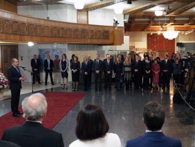 Радев пред дипломатическия корпус: Българската външна политика трябва да бъде открита