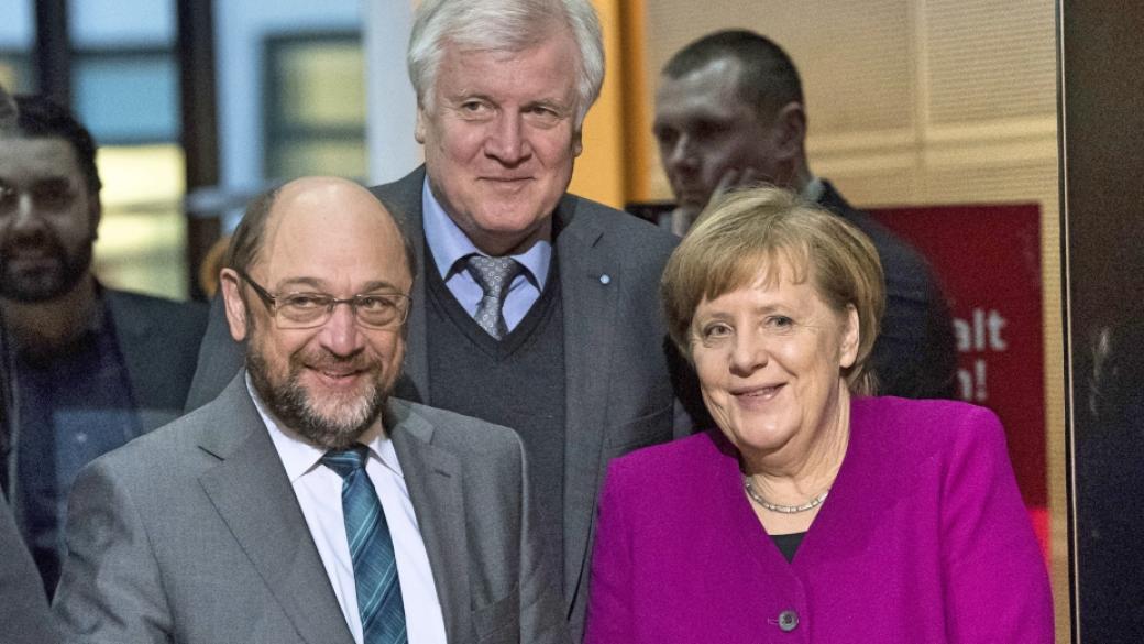 Германските партии се надяват да представят коалиционно споразумение днес