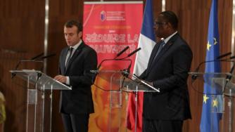 Самолетът на Макрон блъсна Airbus-а на сенегалския президент