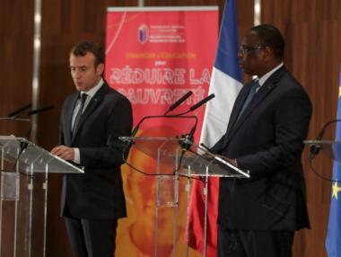 Самолетът на Макрон блъсна Airbus-а на сенегалския президент