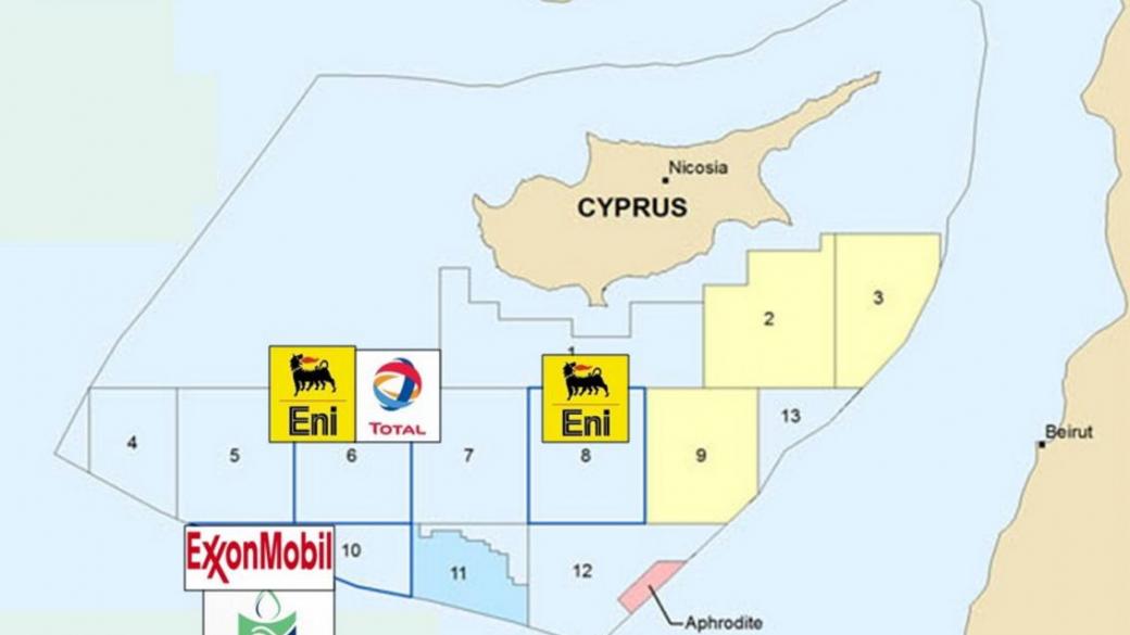 ENI и Total откриха обещаващо находище на природен газ в Кипър