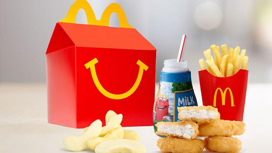 McDonald's прави детското меню по-здравословно