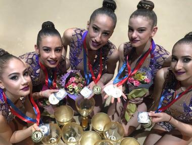 7 медала за българските гимнастички в Русия