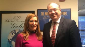 Ангелкова представи България пред президента на WACA Бил Клифърд