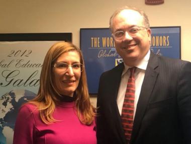 Ангелкова представи България пред президента на WACA Бил Клифърд