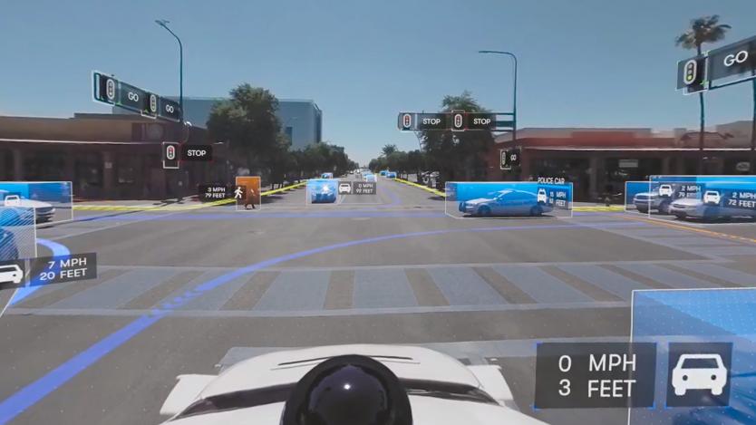 VR видео показва какво е чувството да се возиш в автономна кола