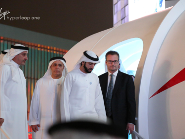 Virgin Hyperloop One показа интериора на транспортната си кабина в Дубай