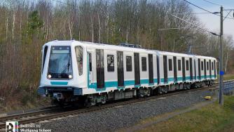 Siemens тества първия влак за новото софийско метро