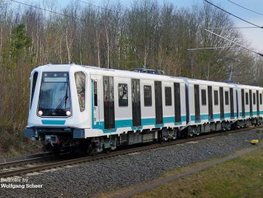 Siemens тества първия влак за новото софийско метро