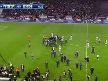 Правителството прекрати гръцкото футболно първенство