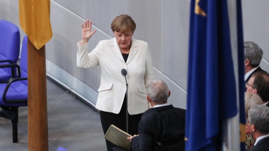 Ангела Меркел положи клетва като канцлер за четвърти път
