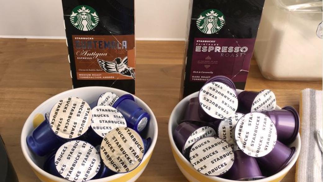 Starbucks пусна еспресо капсули
