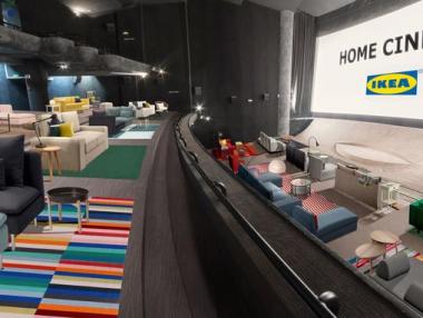 Париж е домакин на първото домашно кино IKEA
