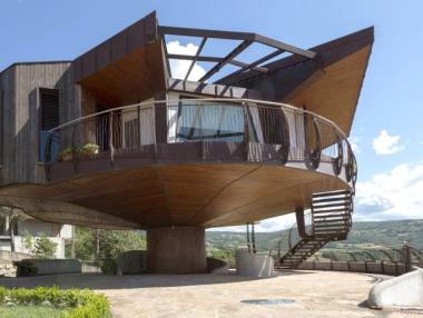 Къщата, която се върти на 360 градуса