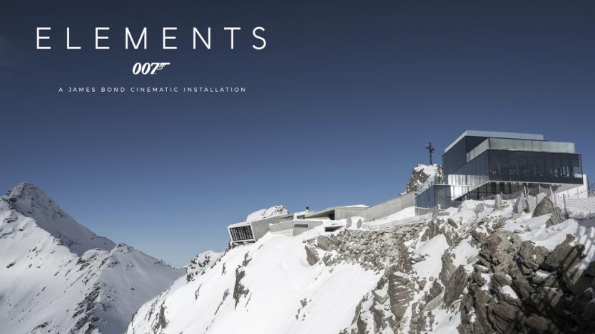 Интерактивна инсталация за Джеймс Бонд се извисява на 3050 м в Австрия