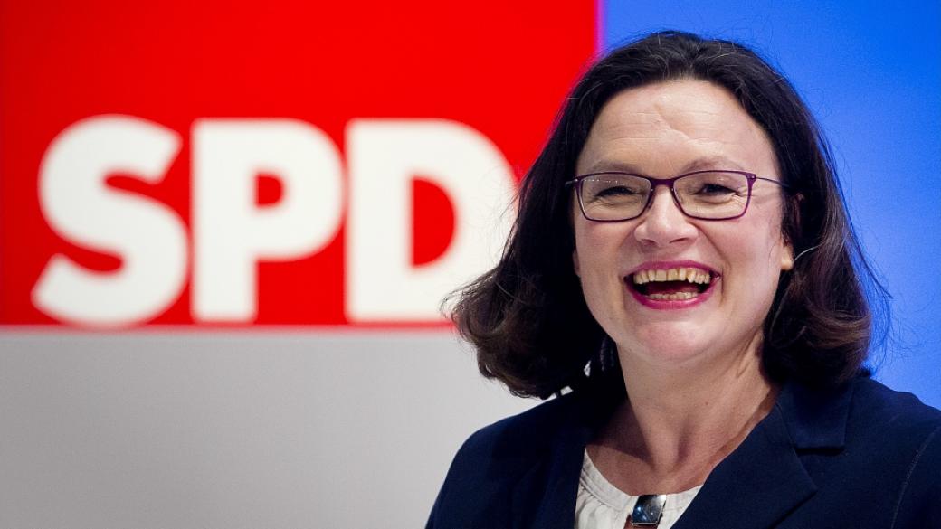 За първи път жена оглави германските социалдемократи