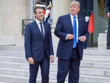Защо френският глобалист Макрон се сприятелява с националиста Тръмп