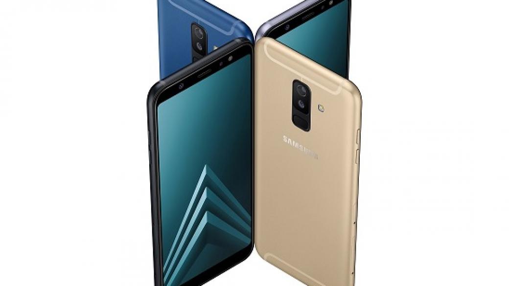 Samsung представи новите модели Galaxy А6 и А6+ с подобрена камера