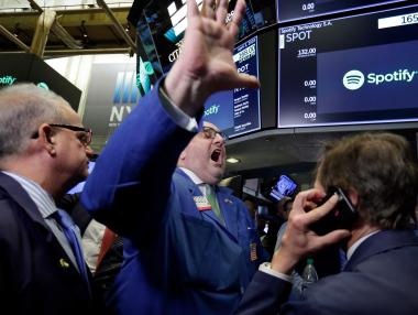 Месец след борсовия си дебют Spotify разочарова инвеститорите