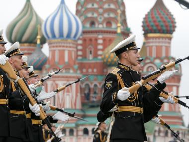 На Червения площад кипи подготовка за Парада на Победата на 9 май