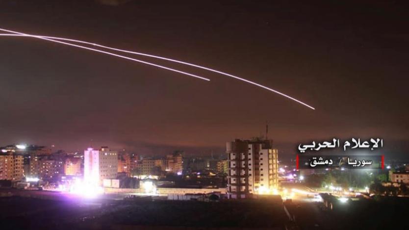 Ракетни удари между Израел и Иран над Сирия