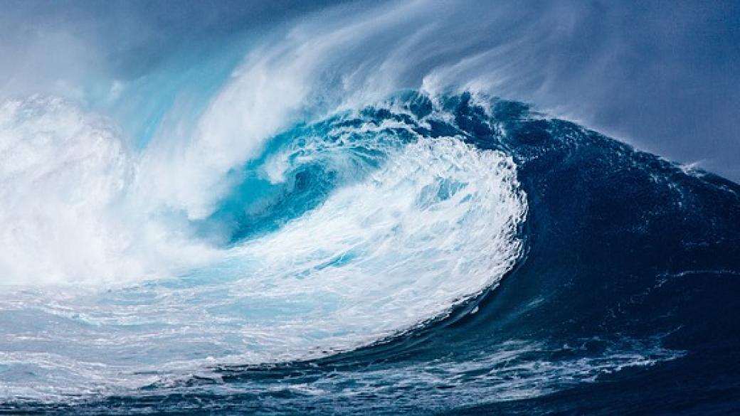Най-голямата океанска вълна в Южното полукълбо е осеметажна