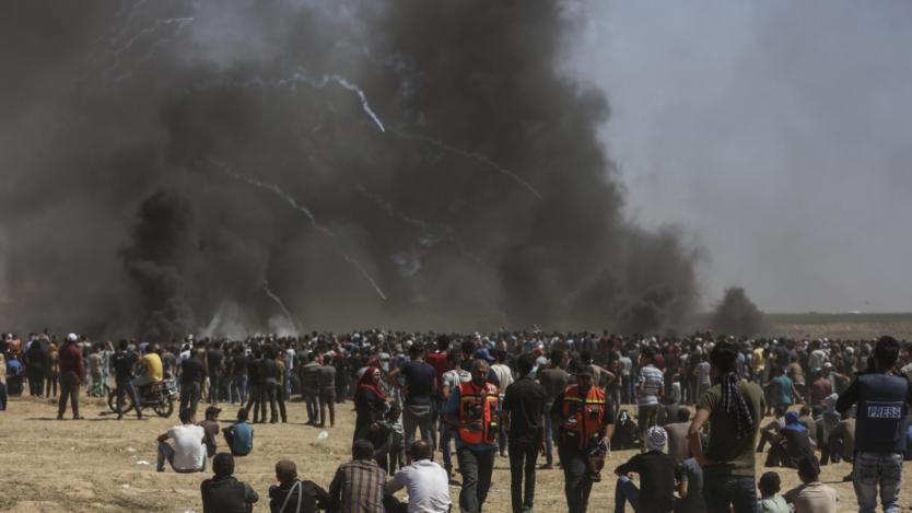 Израелската армия е поразила обекти на Хамас в ивицата Газа