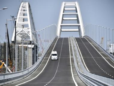 САЩ и ЕС „разкритикуваха“ новия руски мост до Кримския полуостров