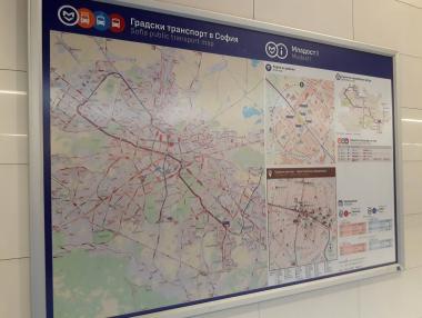 Метрото в София вече е с нови карти