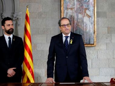 Мадрид блокира новия състав на каталунското правителство