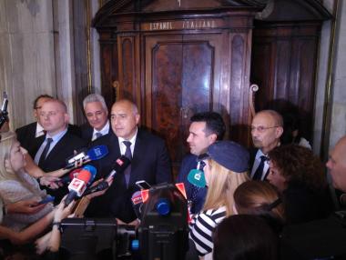 Борисов и Заев почетоха заедно Светите братя Кирил и Методий