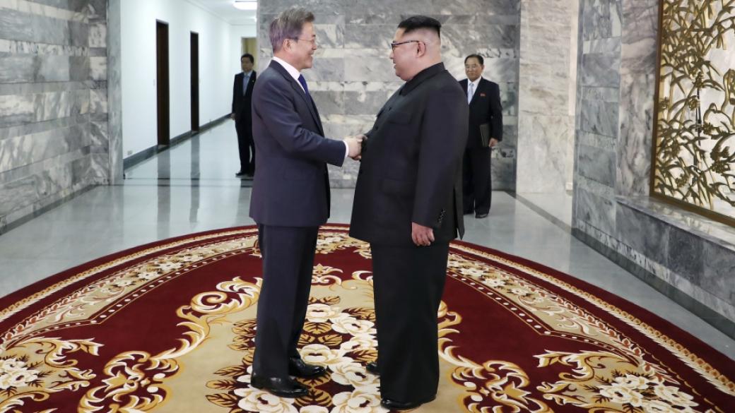 Лидерите на Северна и Южна Корея отново се срещнаха
