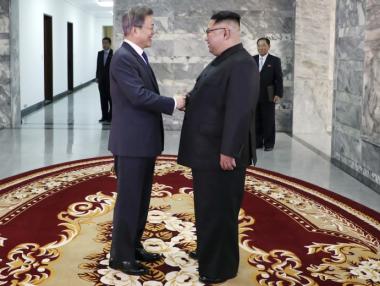 Лидерите на Северна и Южна Корея отново се срещнаха