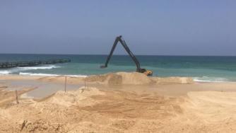 Израел започна изграждането на морска бариера на ивицата Газа