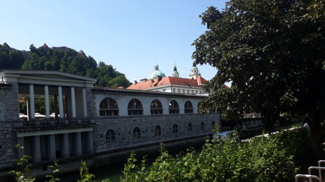 Любляна – приказка със замък и дракон