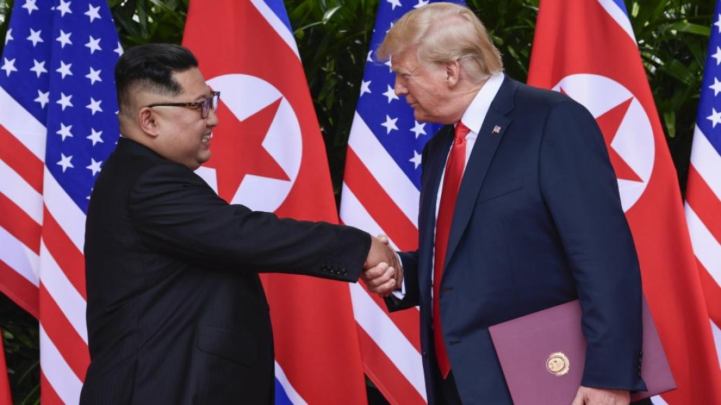 Тръмп обеща „много бързо“ ядрено разоръжаване на Корейския полуостров