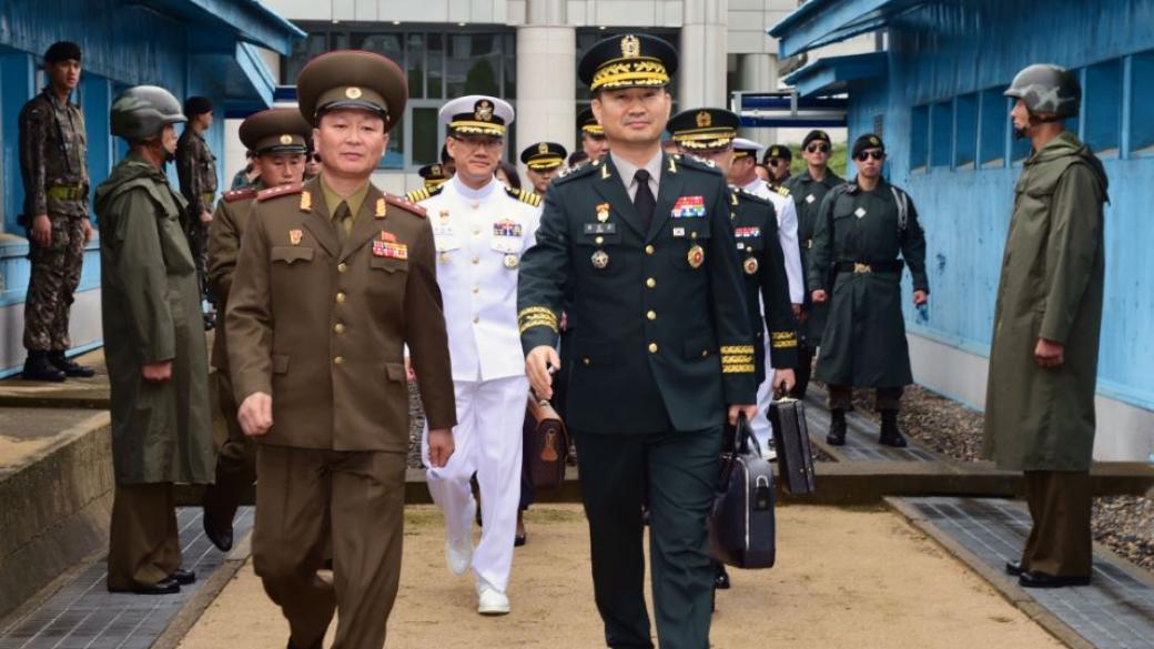 Северна и Южна Корея договориха пълно възстановяване на военните комуникационни линии
