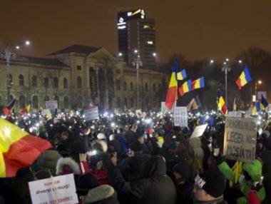 Хиляди румънци протестираха срещу корупцията на високо равнище
