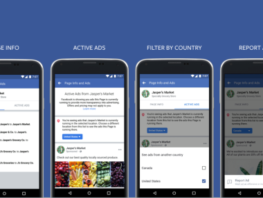 Facebook въвежда промени за прозрачност на рекламите