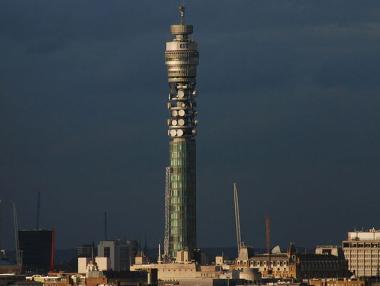 Кулата на BT в Лондон става хотел за една нощ