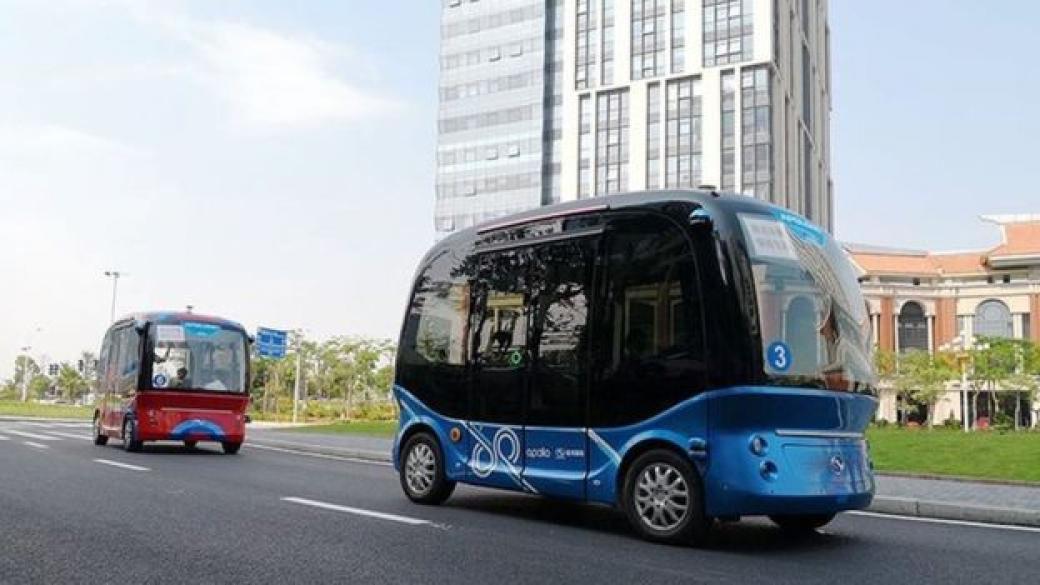 Китайски автономен автобус влиза в масово производство