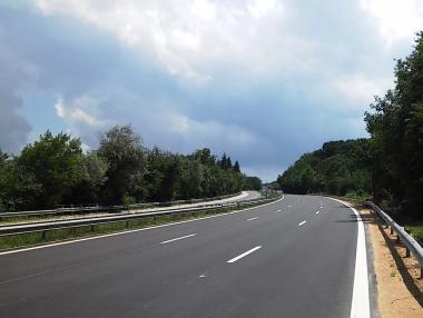 Завърши ремонтът на платното за Бургас на АМ „Черно море“