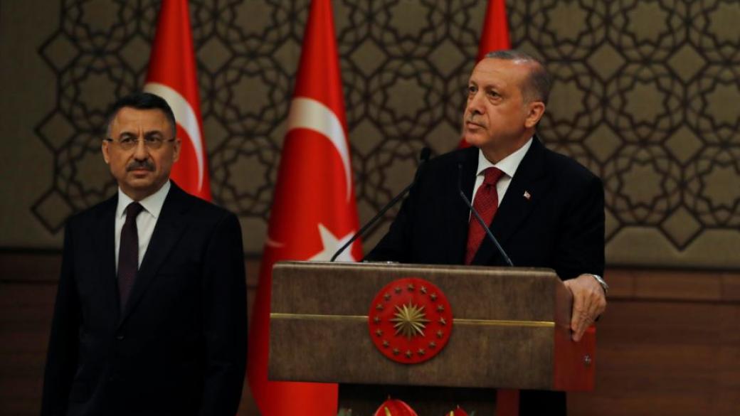 Ердоган назначи  за единствен свой заместник Фуат Октай