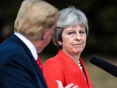 Доналд Тръмп провали партито в своя чест в Лондон