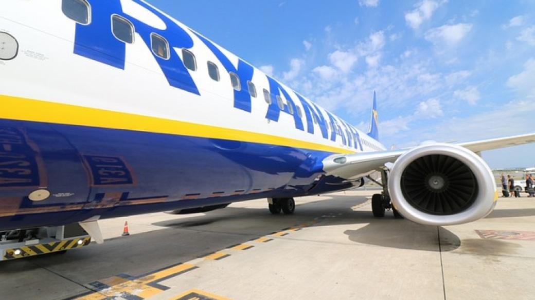 Заради стачка Ryanair ще отмени 600 полета през юли