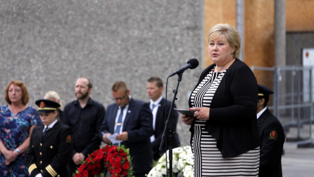 В Осло бе открит паметник на жертвите на Андерш Брайвик
