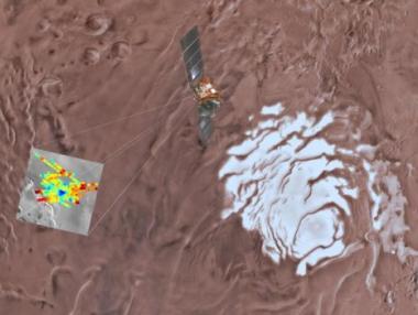 Европейски учени откриха течна вода на Марс