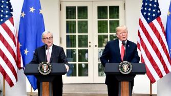 Щатските индекси получиха силен импулс след срещата Тръмп-Юнкер