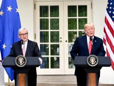 Щатските индекси получиха силен импулс след срещата Тръмп-Юнкер