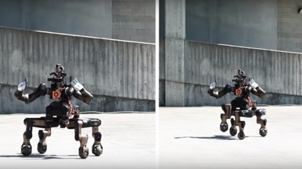 Италианският робот Centauro ще помага при спасителни акции